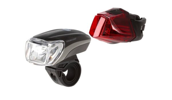 Zestaw lampek rowerowych TURISMO SPORT SET 130 lm