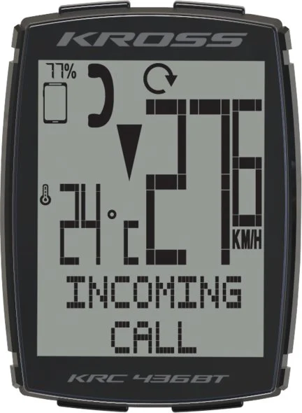 Licznik rowerowy Kross KRC 436BT